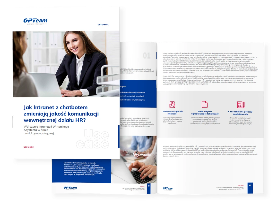 Jak Intranet z chatbotem  zmieniają jakość komunikacji wewnętrznej działu HR?