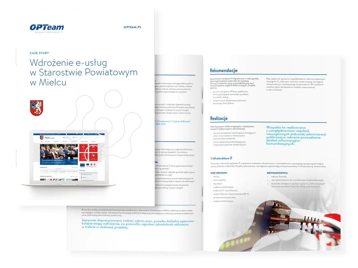 Jak zwiększyliśmy zakres usług realizowanych drogą elektroniczną?