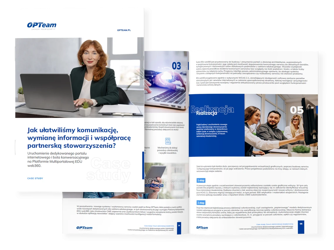 Jak ułatwiliśmy komunikację, wymianę informacji i współpracę partnerską stowarzyszenia?