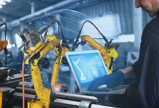 MES systems, i.e. software for monitoring the implementation of the production process