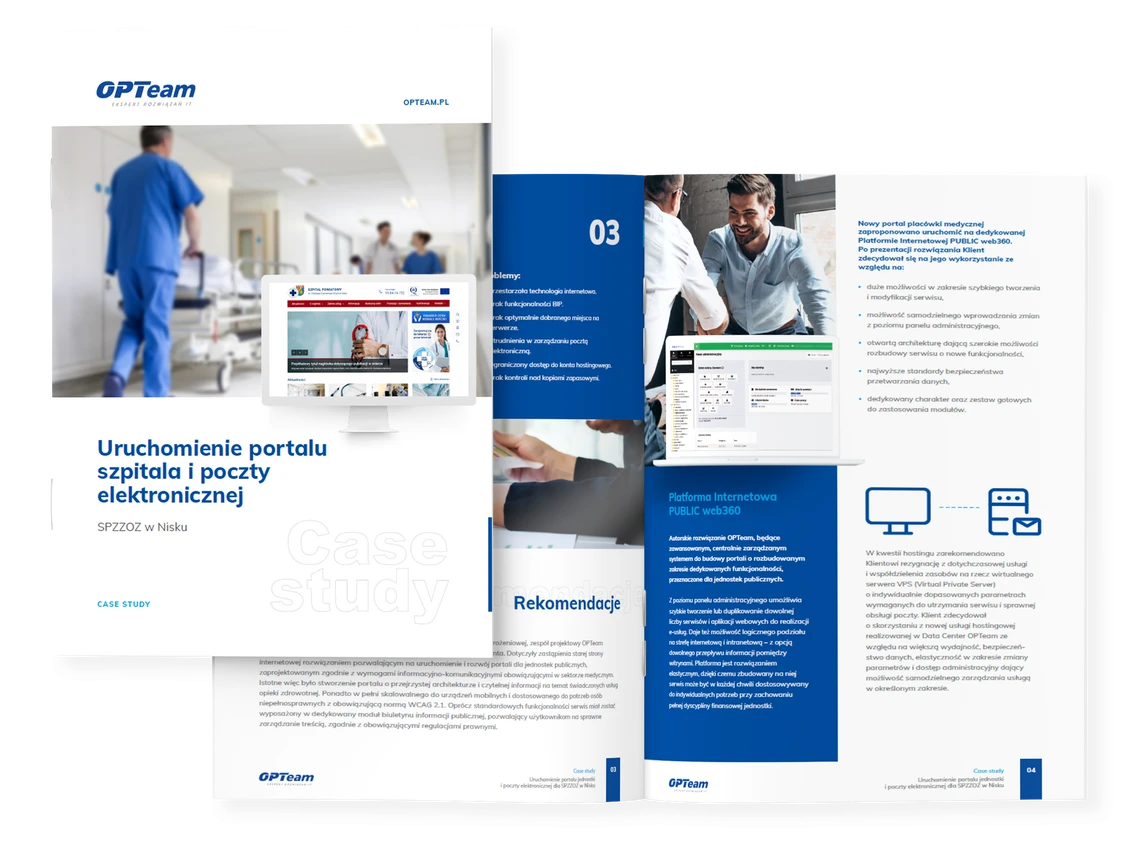 Jak ułatwiliśmy zarządzanie serwisem internetowym i informacją w placówce medycznej?