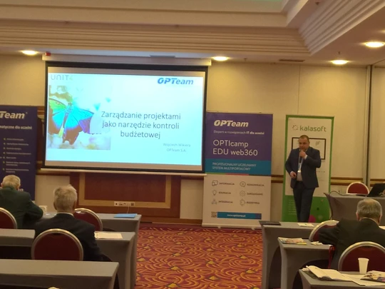 Oprogramowanie OPTeam na konferencji Gigacon IT w uczelniach