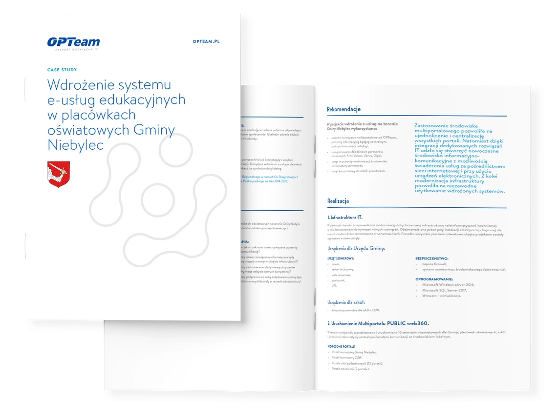 Jak zbudowaliśmy infrastrukturę do realizacji e-usług w placówkach oświatowych?