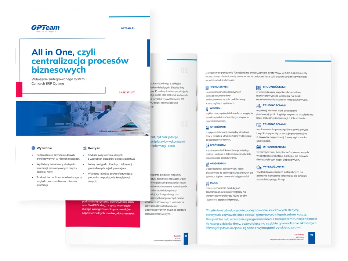 All in one, czyli jak scentralizowaliśmy procesy biznesowe