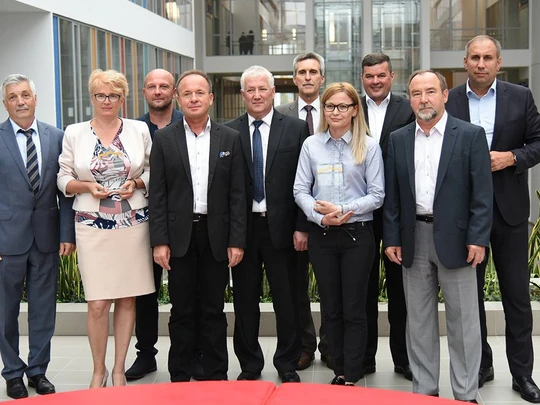 Złota Klamra Uniwersytetu Rzeszowskiego dla OPTeam SA